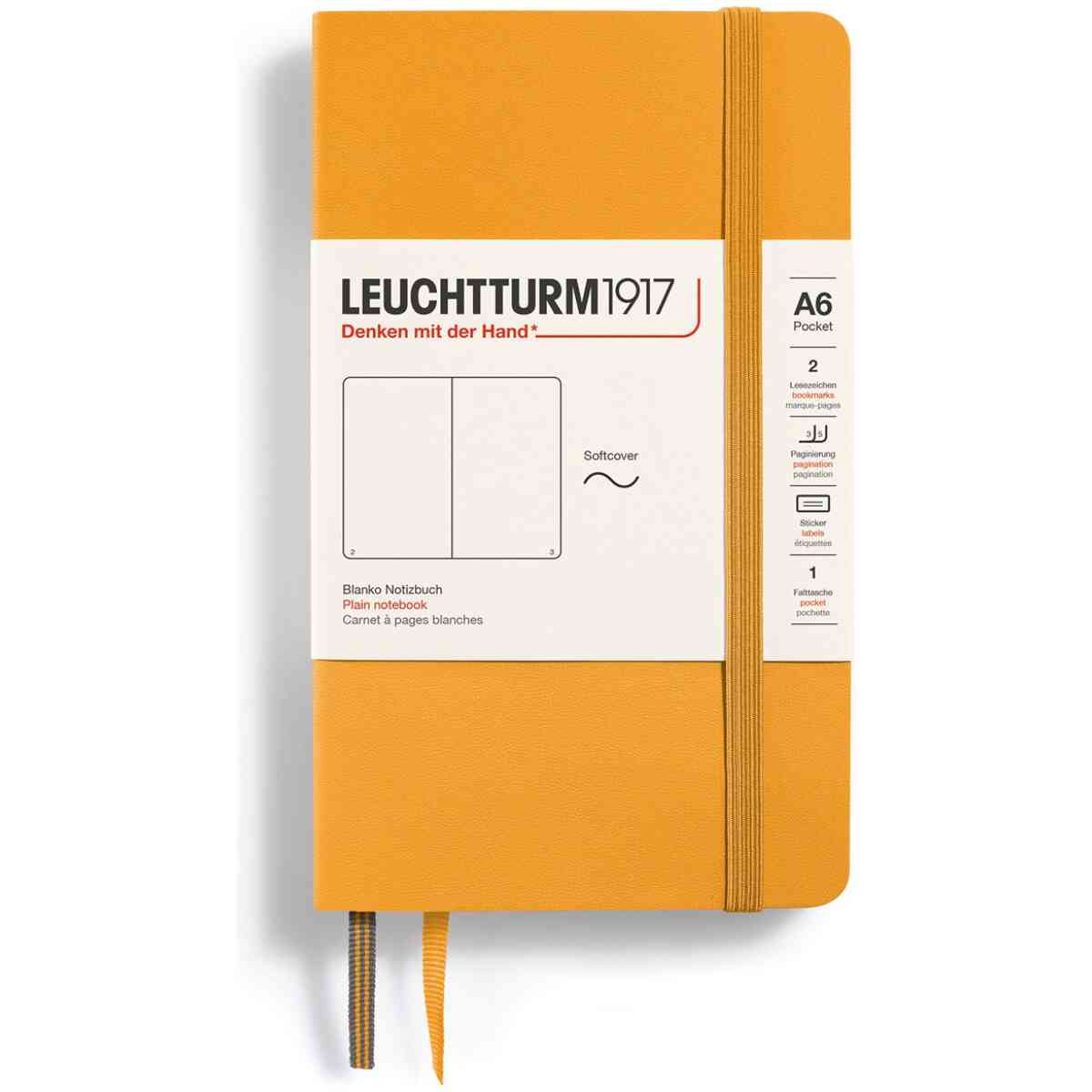 Leuchtturm1917 Notebook A6 Soft Rising Sun - Bild 3