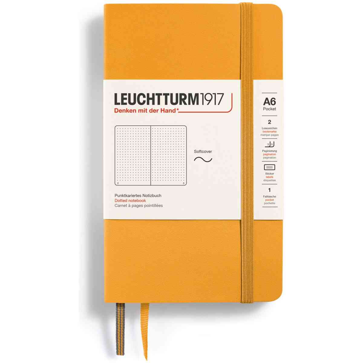 Leuchtturm1917 Notebook A6 Soft Rising Sun