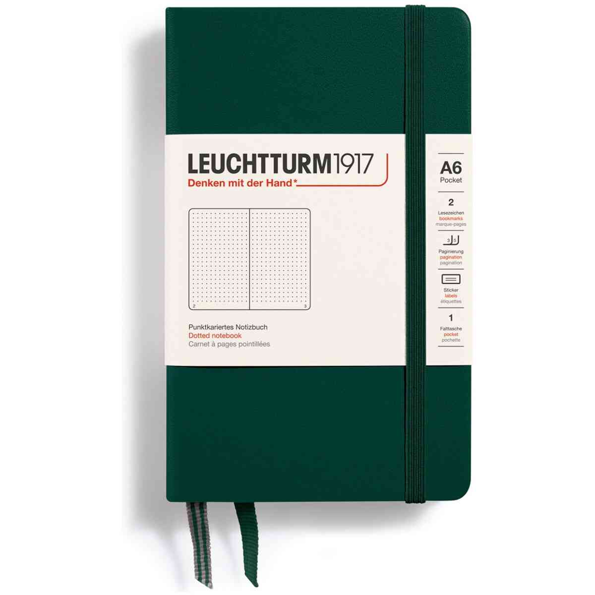 Leuchtturm1917 Notebook A6 Prickad - Bild 2