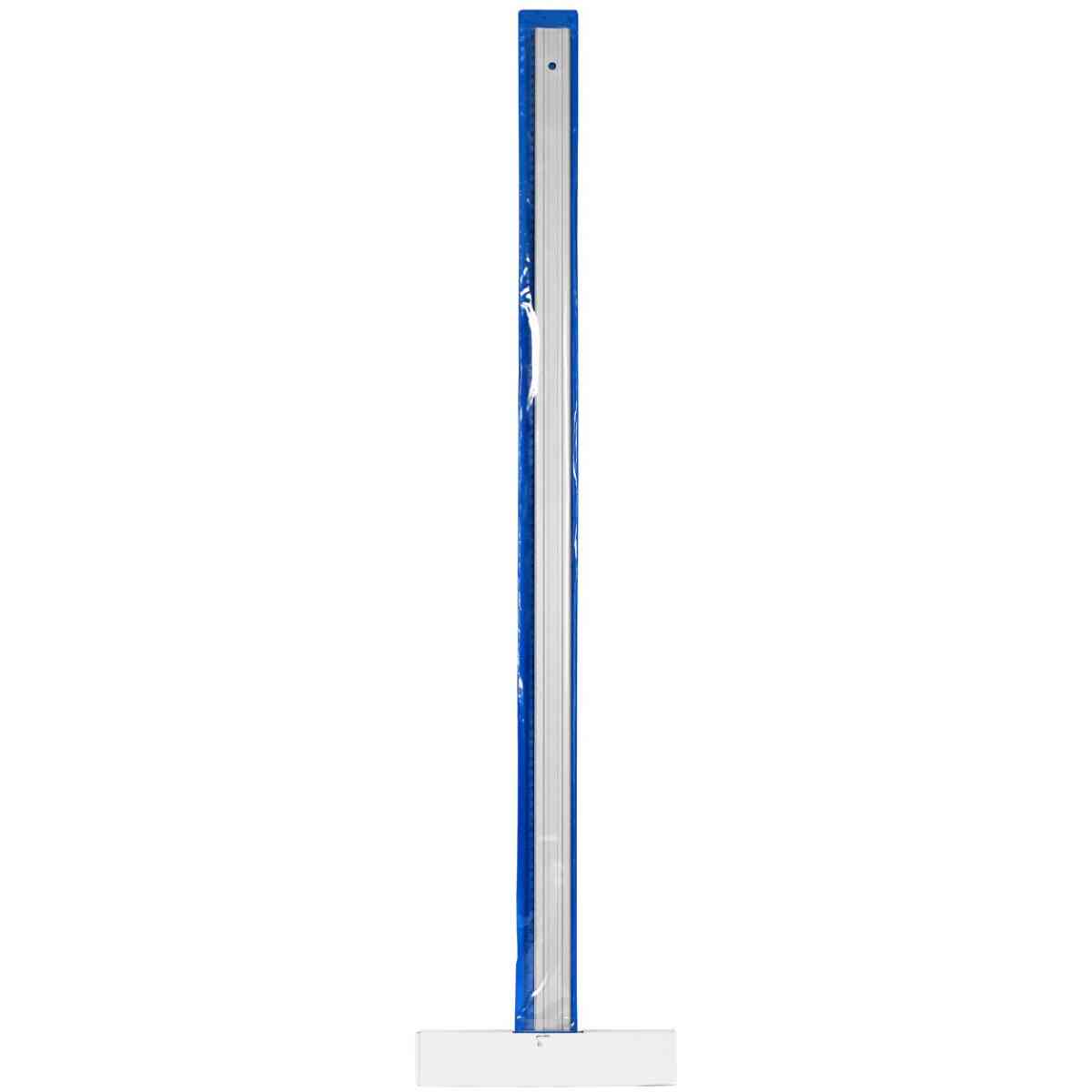 Aluminum T-square with cutting edge 100cm