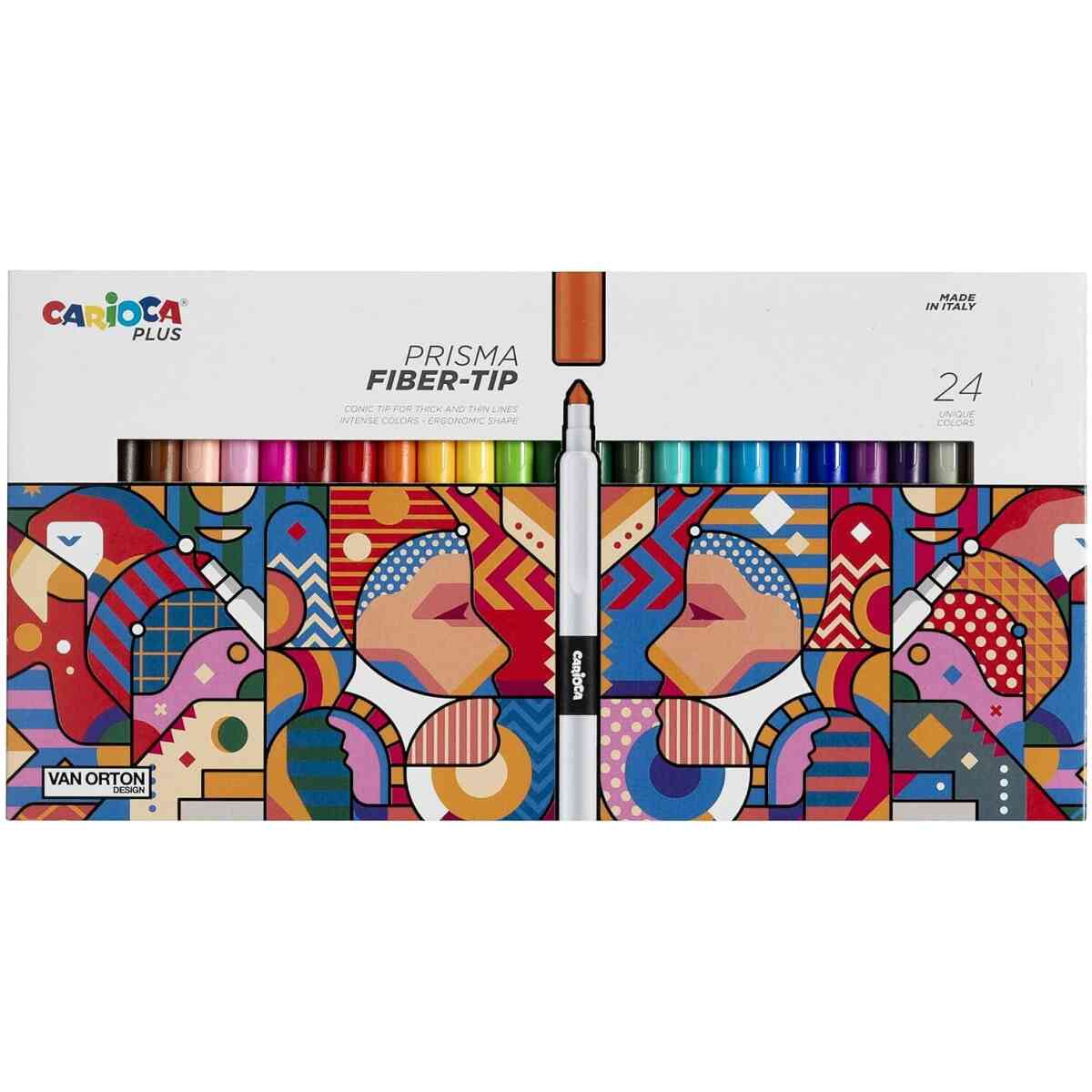 CARIOCA PLUS PRISMA FIBERSPETS - 24-pack