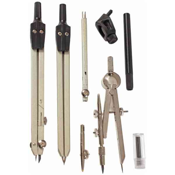 Metallic Compass – set 8 pieces
