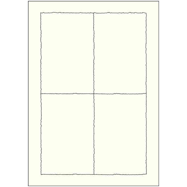 Single Cards cm.8,5x13 A4 Box x100 - BSP 208S