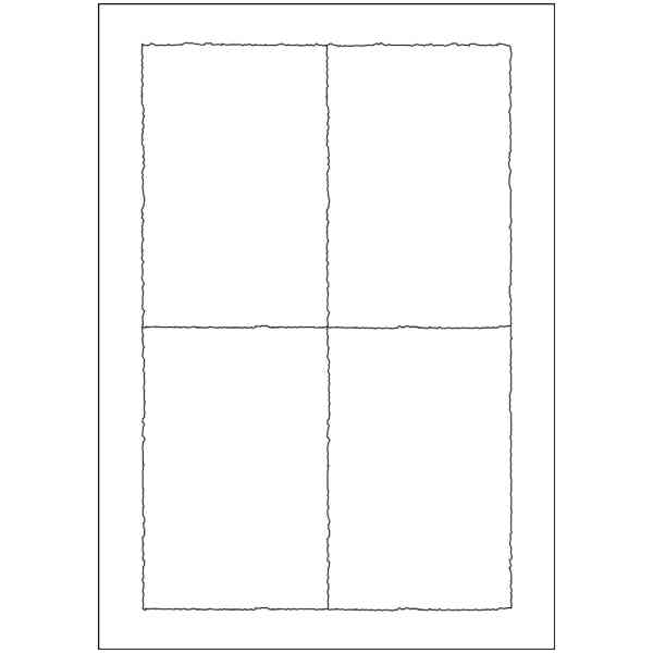 Single Cards cm.6,3x9,5 A4 Box x200 - BSP 209SW