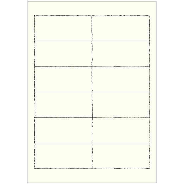 Place Cards cm.9,5x8,5 A4 Box x150 - BSP 210L