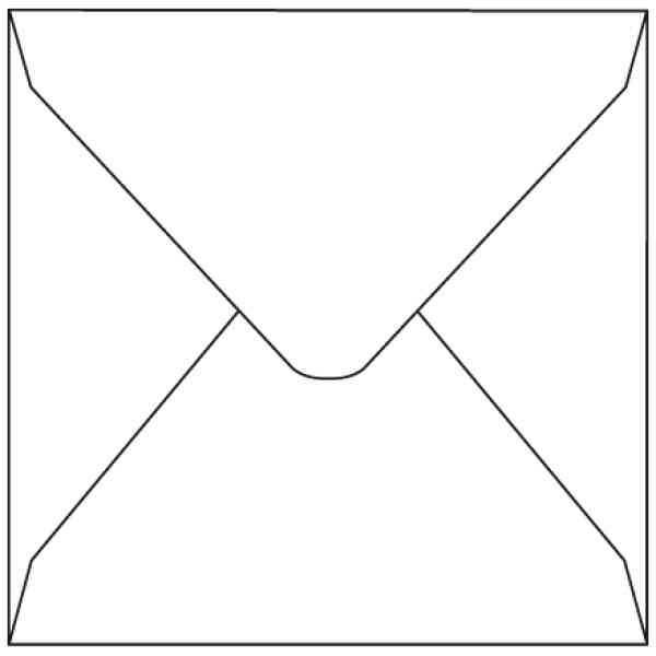 Envelopes cm.12,7x12,7 (x100) - BSW 406E