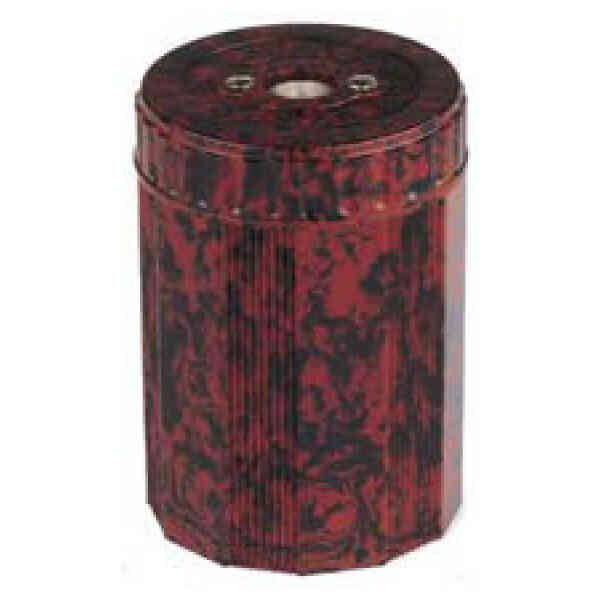 Single sharpener red marbled single packed