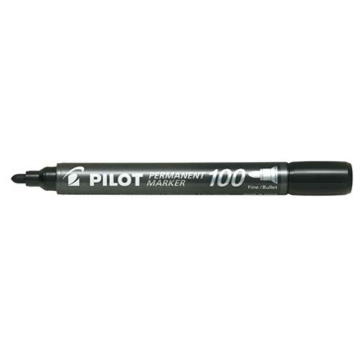 Marker Permanent 100 Konisk Spets Svart
