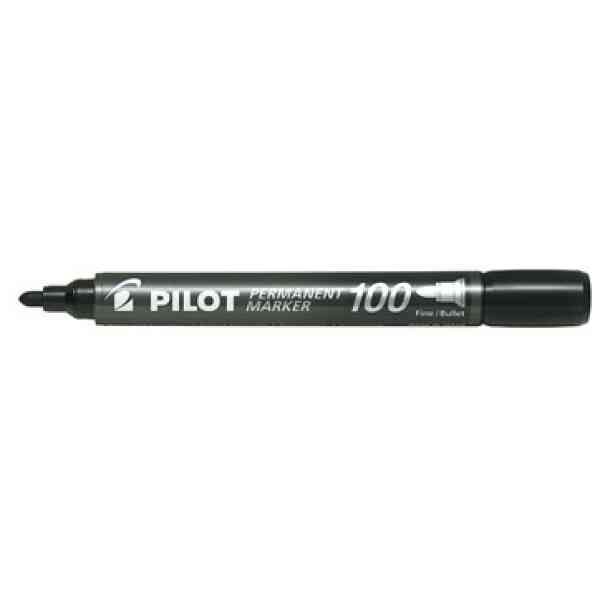Marker Permanent 100 Konisk Spets Svart