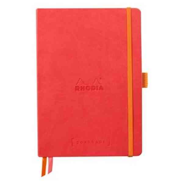Rhodia Goalbook soft coral A5 dot ivory