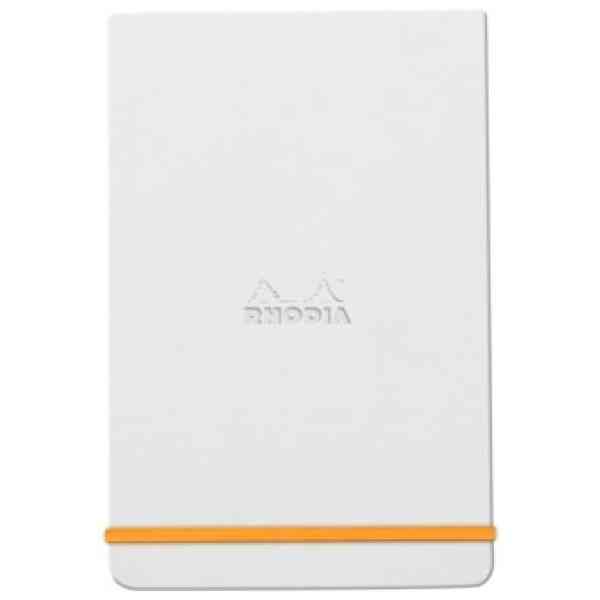 Rhodiarama Webnotepad 9x14 L white
