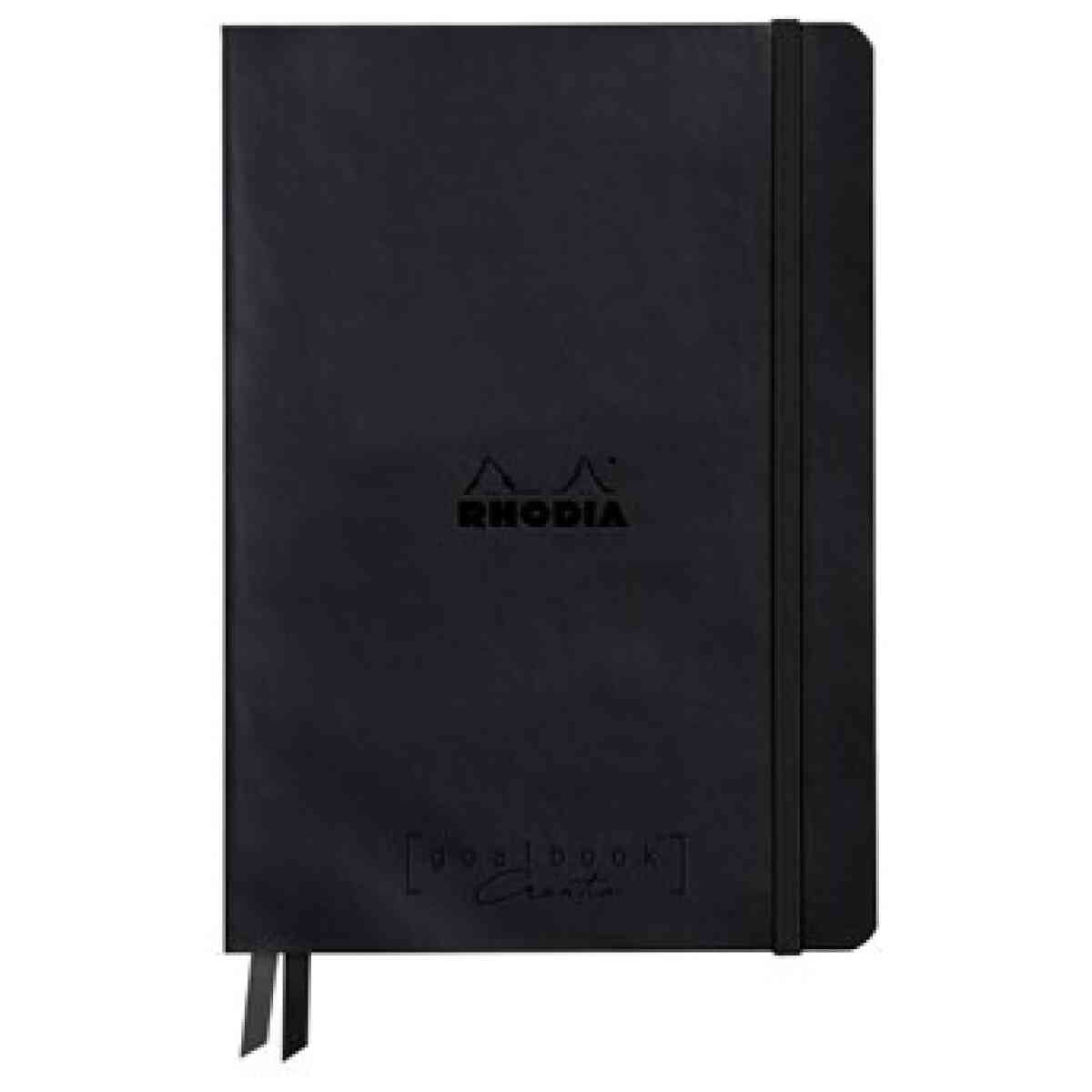 Rhodiarama Goalbook Creation black Maya A5 dot black