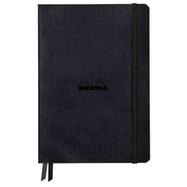 Rhodiarama Goalbook Creation black Maya A5 dot black