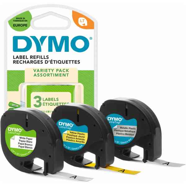 Tape LetraTag 3-pack