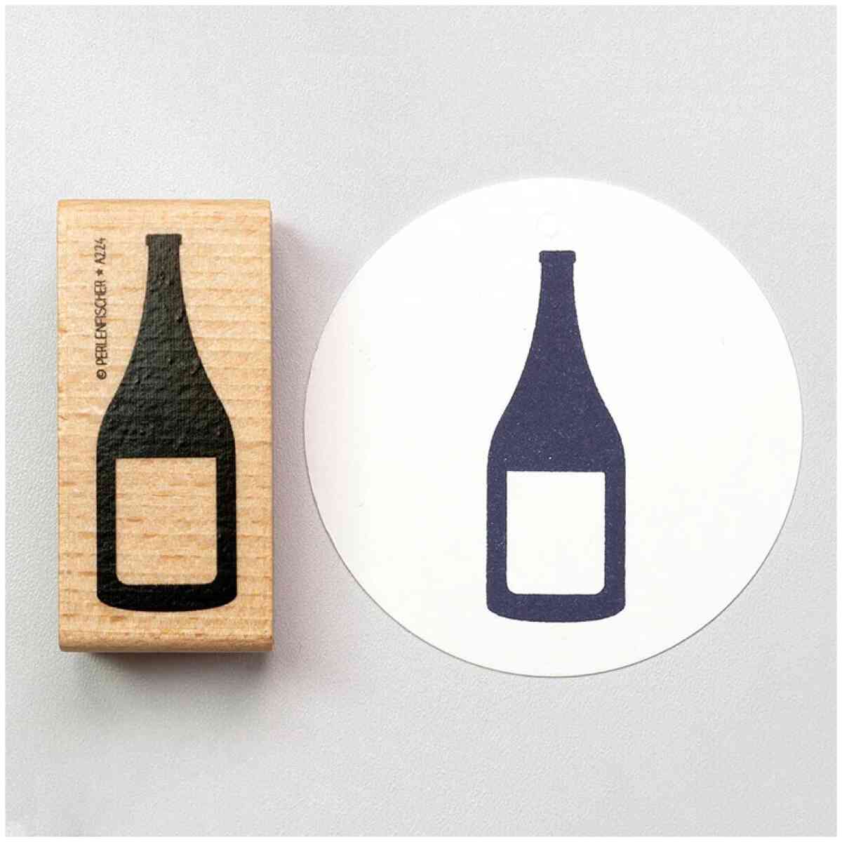 Stamp : Champagne bottle Artikel: A224