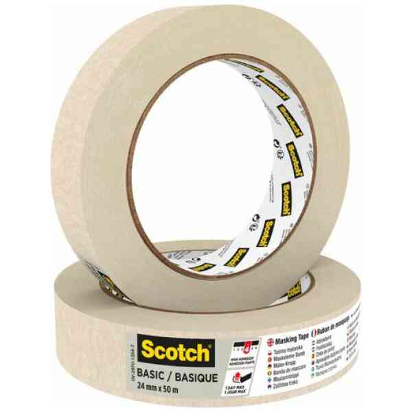 Maskeringstejp SCOTCH Basic 24mmx50m