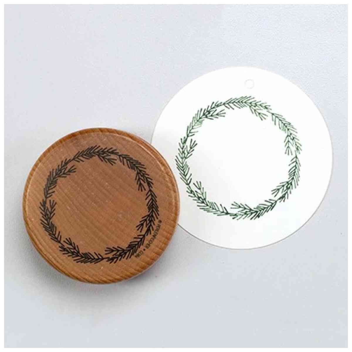 Stamp : Fir wreath Artikel: C084