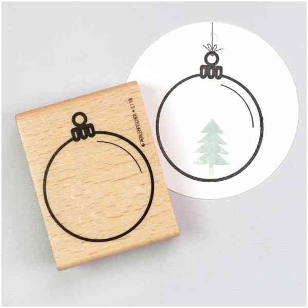 Stamp : Christmas bauble XL Artikel: C118