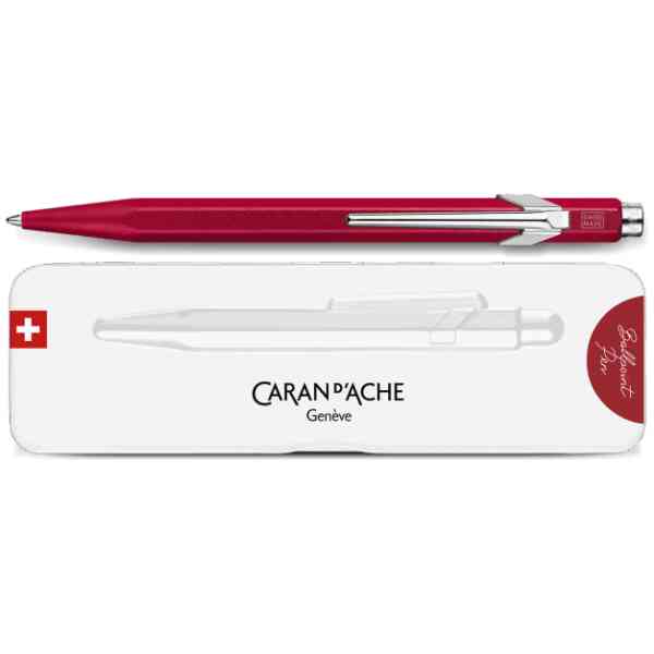 Caran d'Ache Ballpoint Pen 849 Colormat -X Red