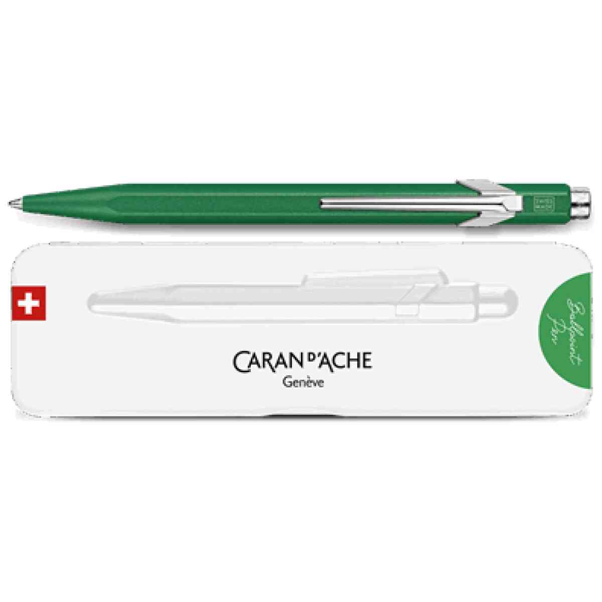 Caran d'Ache Ballpoint Pen 849 Colormat -X Green