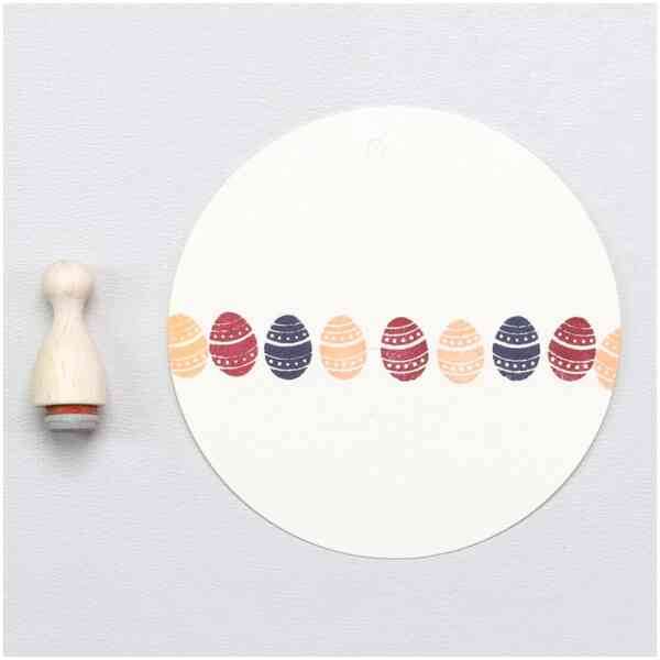 Stamp : Easter egg pattern 5 mini Artikel: F024