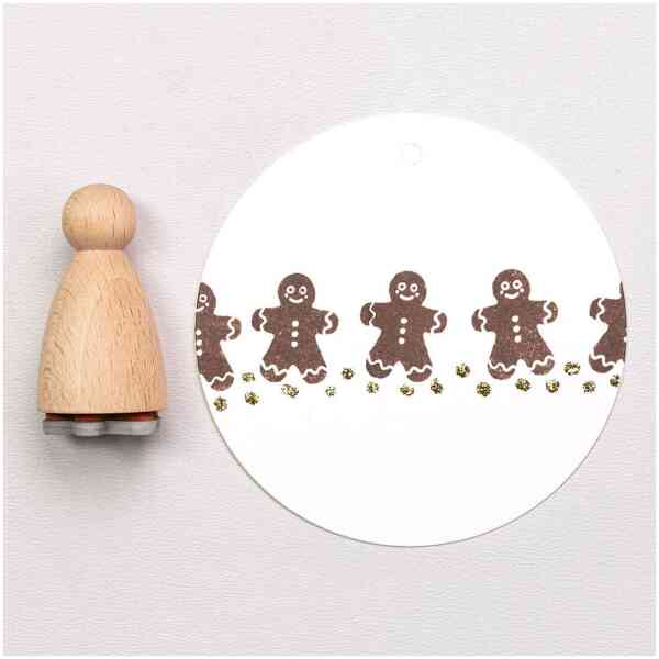 Stamp : Gingerbread man Artikel: K033