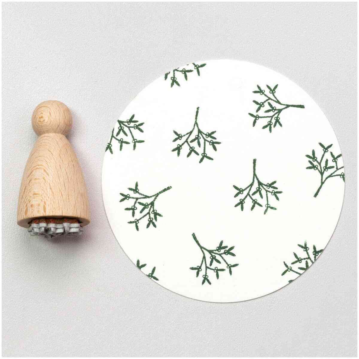 Stamp : Mistletoe small Artikel: K055