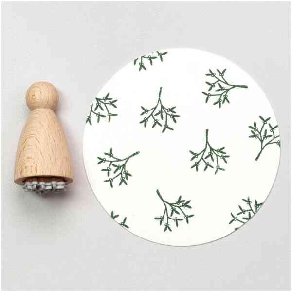 Stamp : Mistletoe small Artikel: K055
