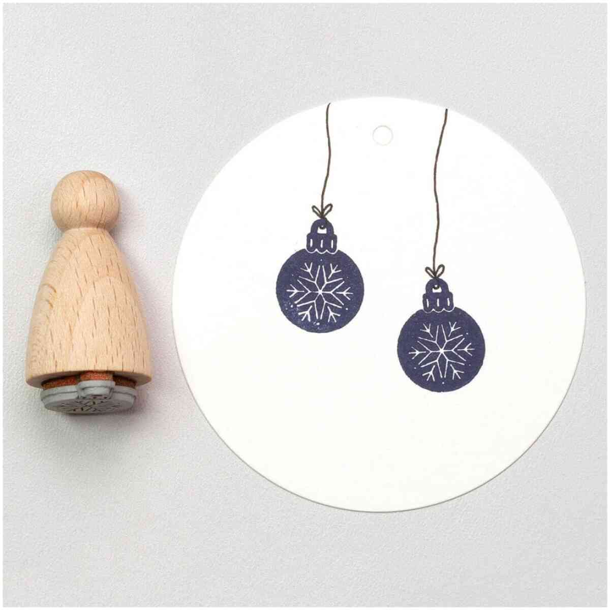 Stamp : Bauble Snowflake Artikel: K059