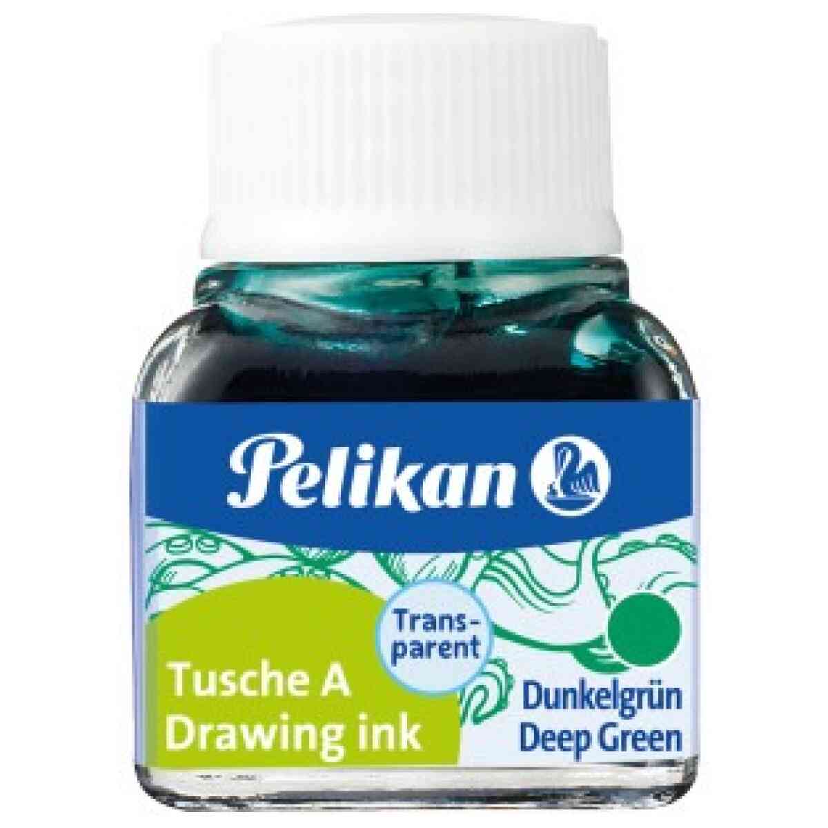 Drawing Ink A 523, 7 Dark Green, 10ml