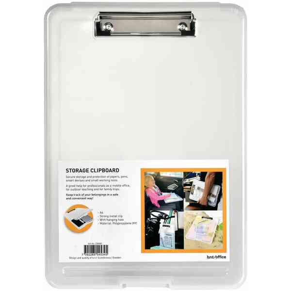 Skrivplatta A4 Förvaring Transparent
