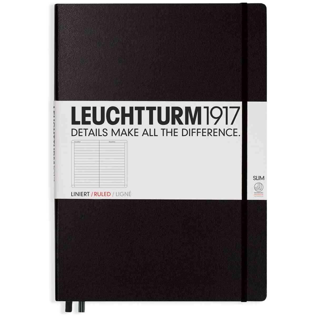 Leuchtturm1917 Notebook A4 Slim Linjerad - Bild 2
