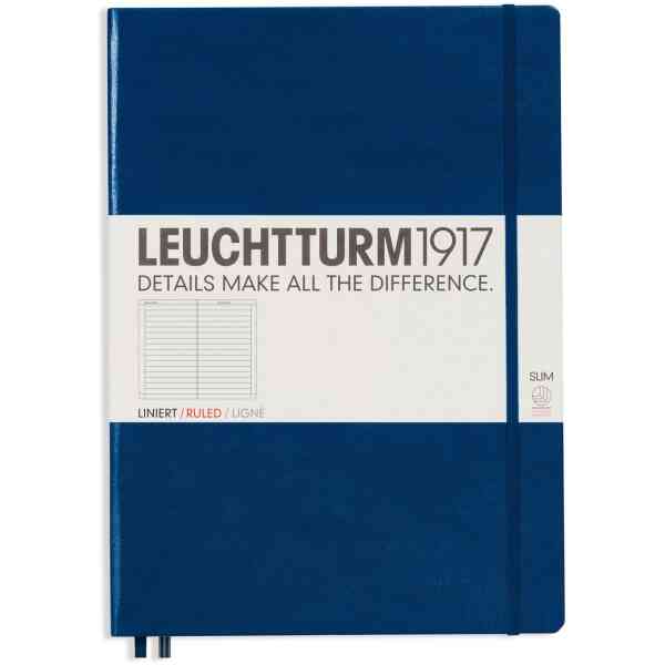 Leuchtturm1917 Notebook A4 Slim Linjerad