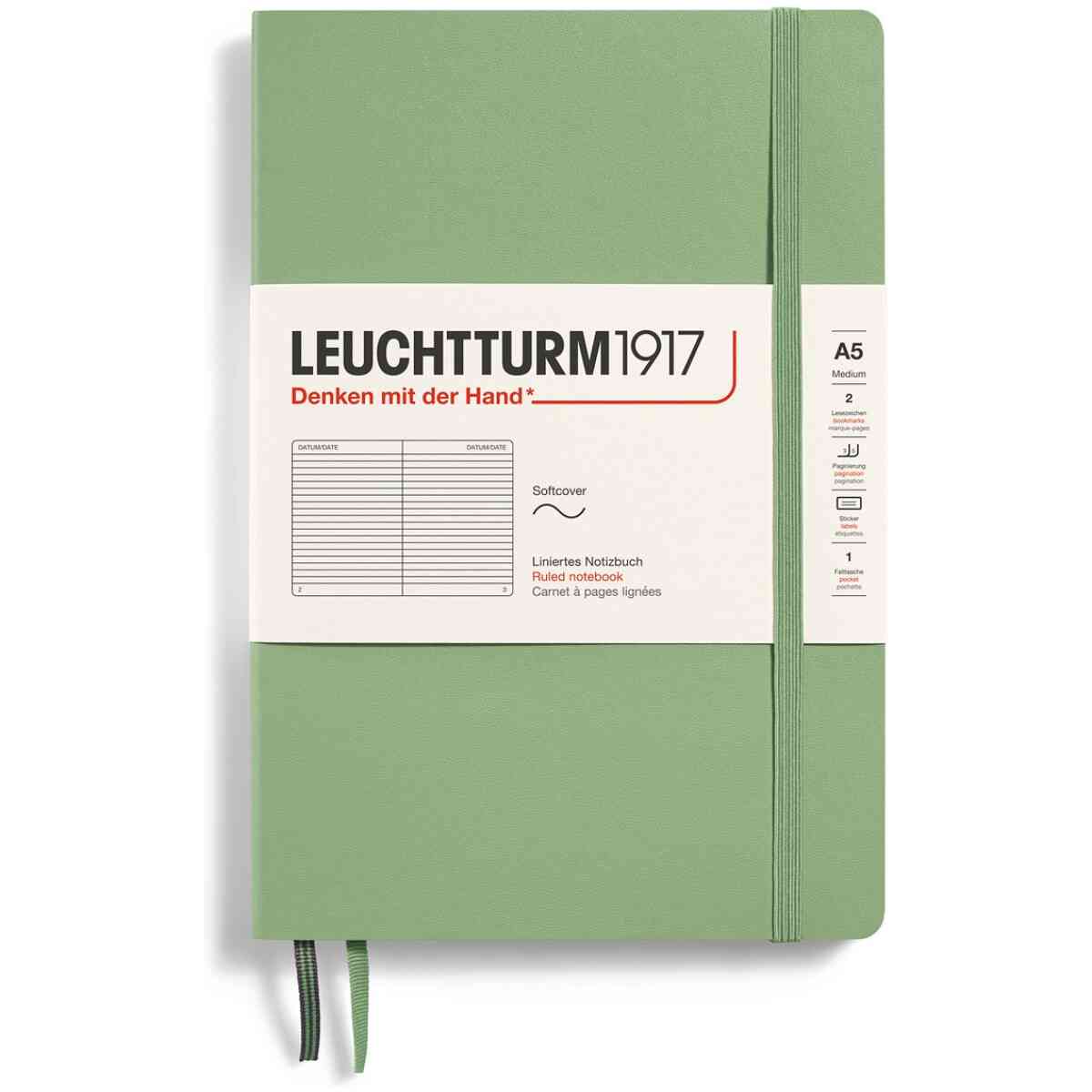 Leuchtturm1917 Notebook A5 Soft Linjerad - Bild 8