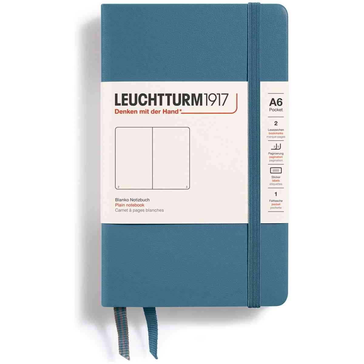 Leuchtturm1917 Notebook A6 Olinjerad - Bild 3