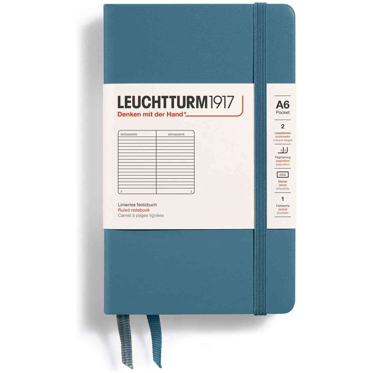 Leuchtturm1917 Notebook A6 Linjerad - Bild 4
