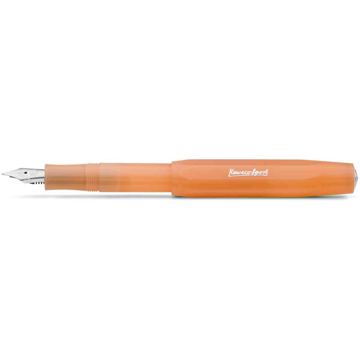 Kaweco FROSTED SPORT Fountain Pen Soft Mandarine