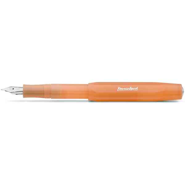 Kaweco FROSTED SPORT Fountain Pen Soft Mandarine