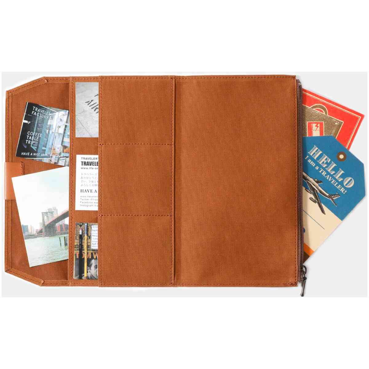 TRAVELER'S notebook Cotton Zipper Case - Bild 5