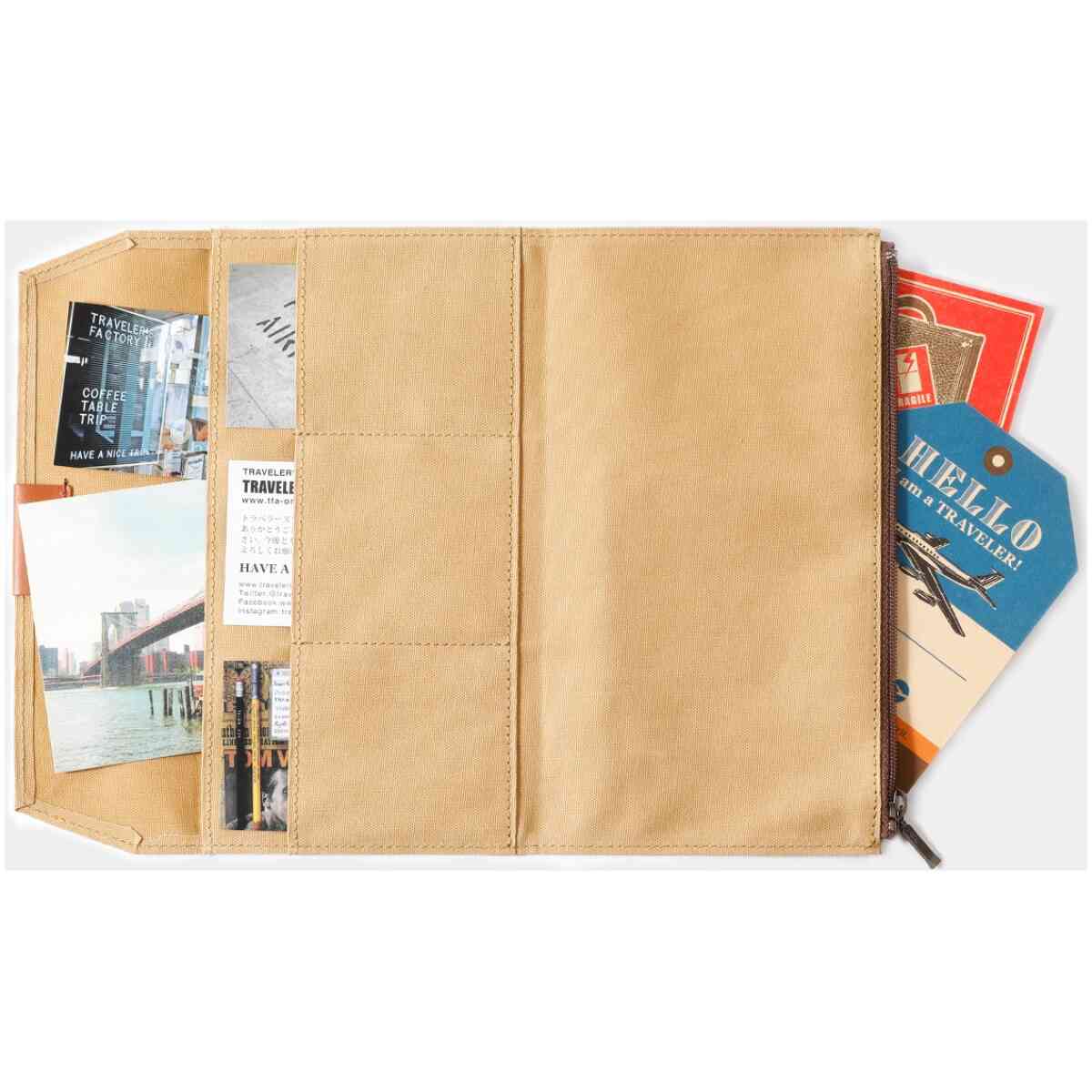 TRAVELER'S notebook Cotton Zipper Case - Bild 9