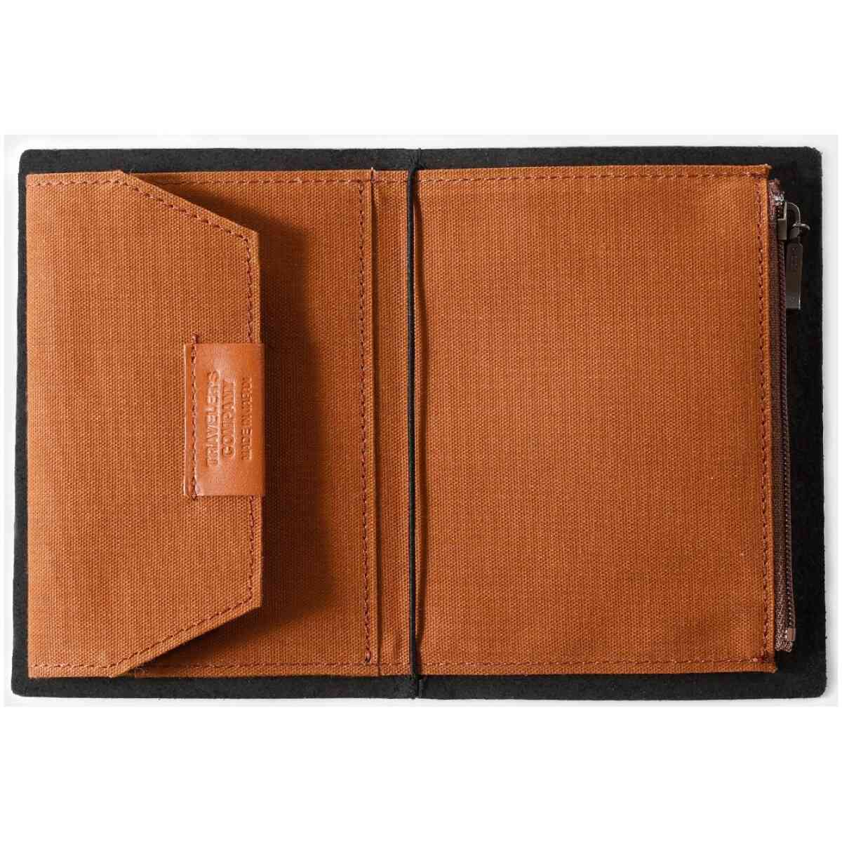 TRAVELER'S notebook Passport Size Cotton Zipper Case - Bild 6