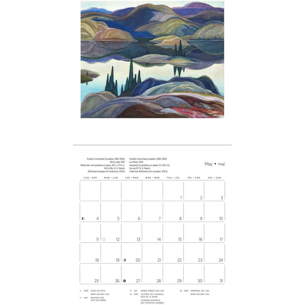 The Group of Seven 2025 Mini Calendar - Bild 2