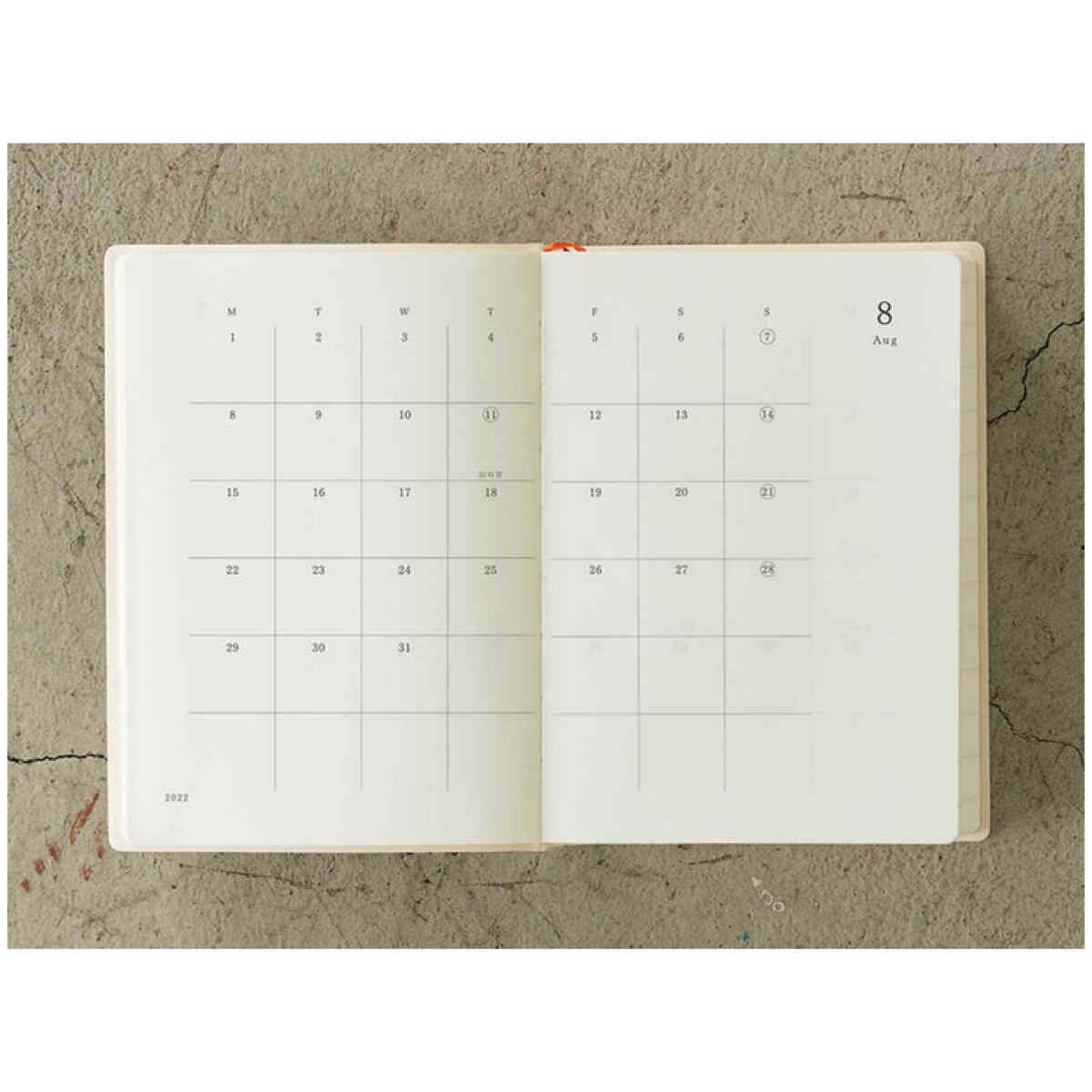 2025 MD Notebook Diary A5 Monthly 1 Day 1 Page - Bild 3