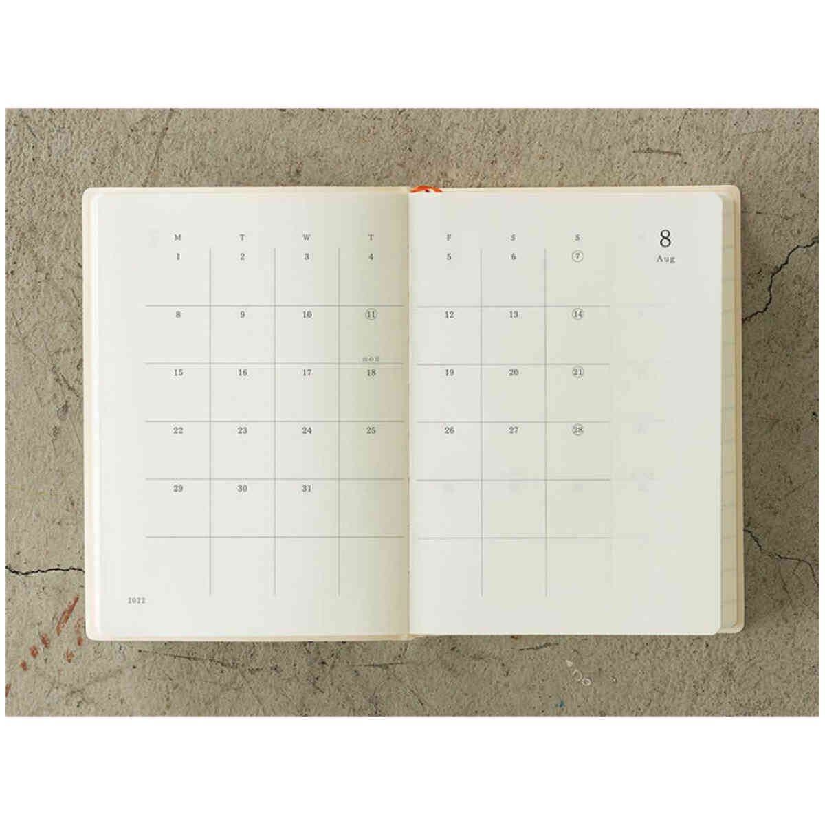 2025 MD Notebook A6 Monthly block + 1 Day 1 Page - Bild 3