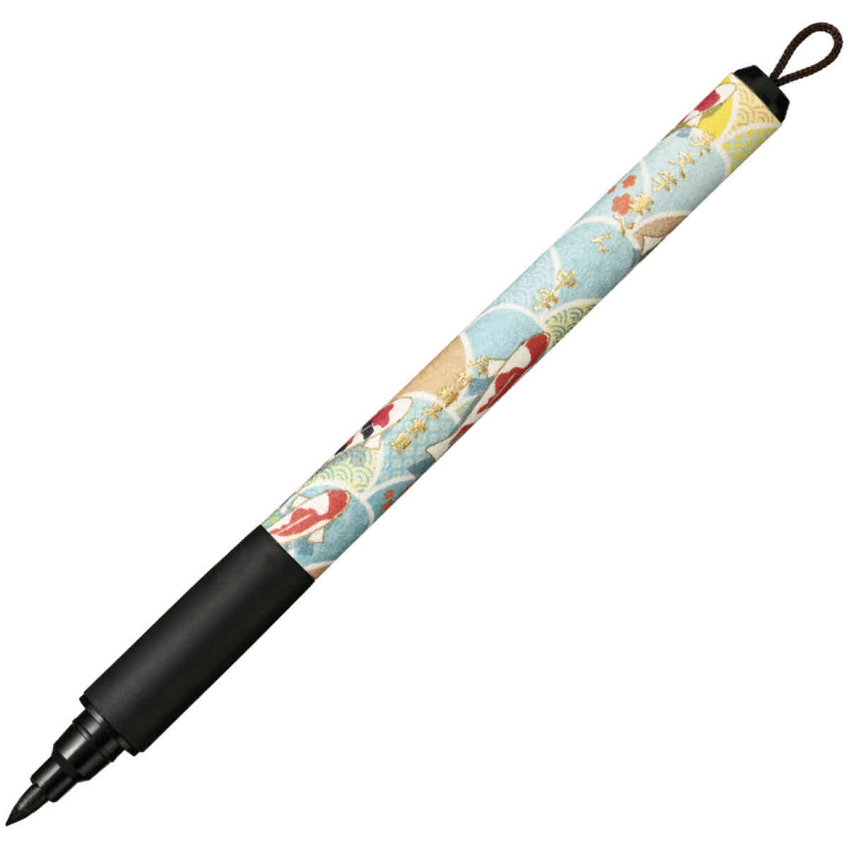 Kuretake penselpenna med japanskt mönster - Bild 9