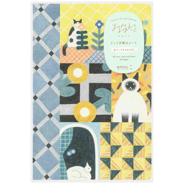 Yuru Log Notebook B6 Cat