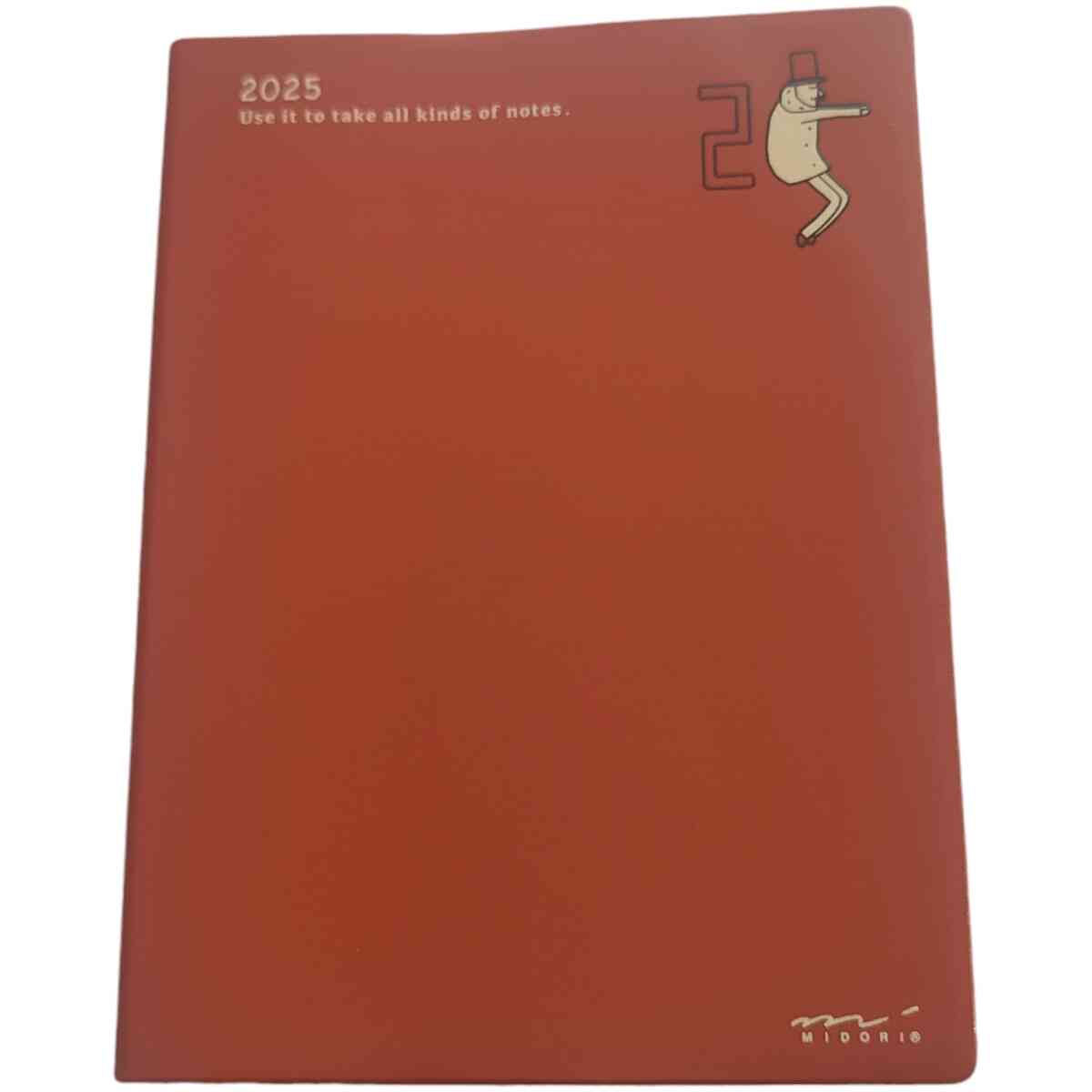 2025 Diary A6 Monthly Ojisan
