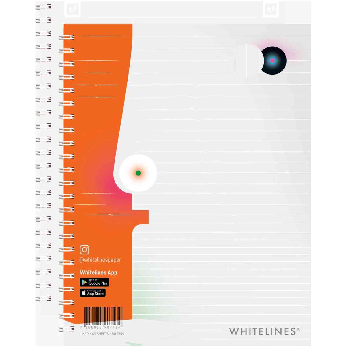 Whitelines Revelations A5 Lined