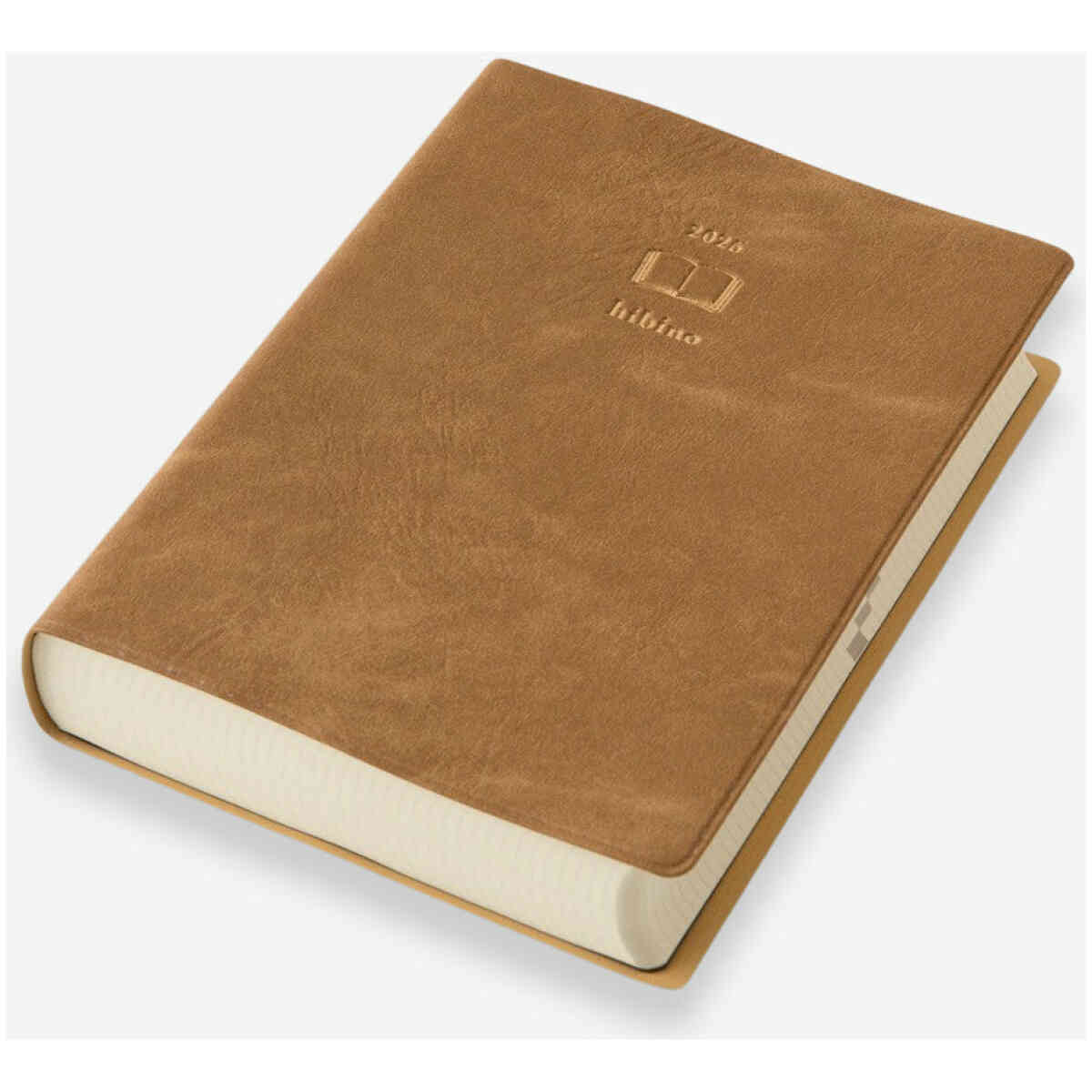2025 Diary Hibino A6 Camel