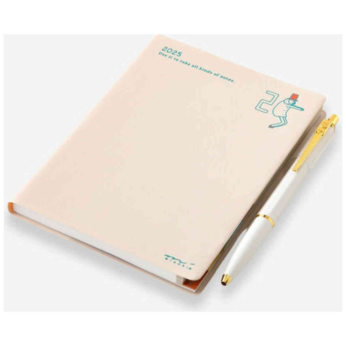 2025 Pocket Diary A6 Weekly Block Ojisan